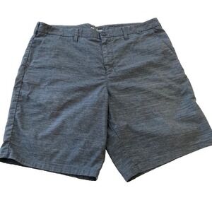 Hurley Nike Dry Fit Flat Front Mens Charcoal Grey Shorts 38